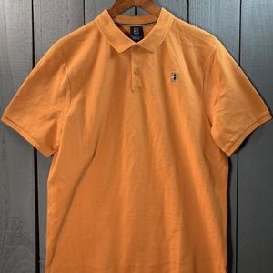 NWT men's large nike Court Heritage Tennis Polo Shirt Pique Cotton